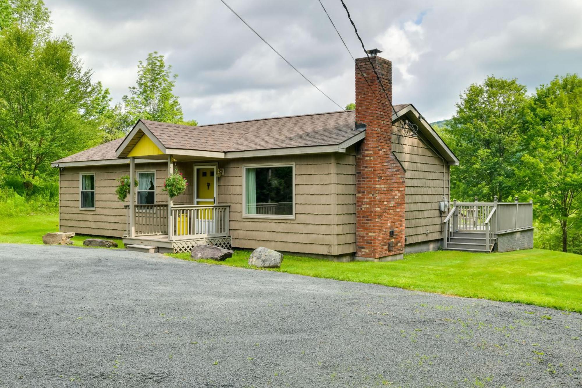 Quiet Catskills Getaway With Deck And Mtn Views New Kingston Ngoại thất bức ảnh